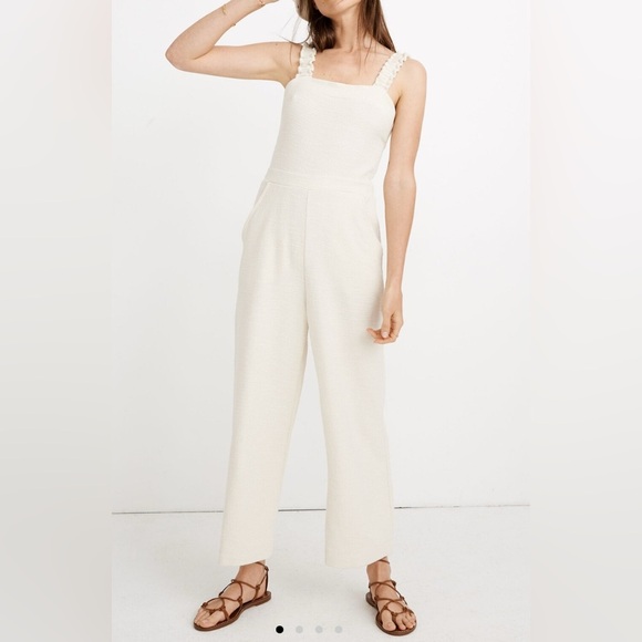 Madewell Textured & Thread Jumpsuit - Picture 2 of 13